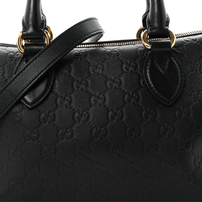 Guccissima Signature Boston Black