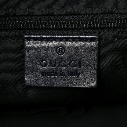 GG Supreme Monogram Web Flat Messenger Bag Navy