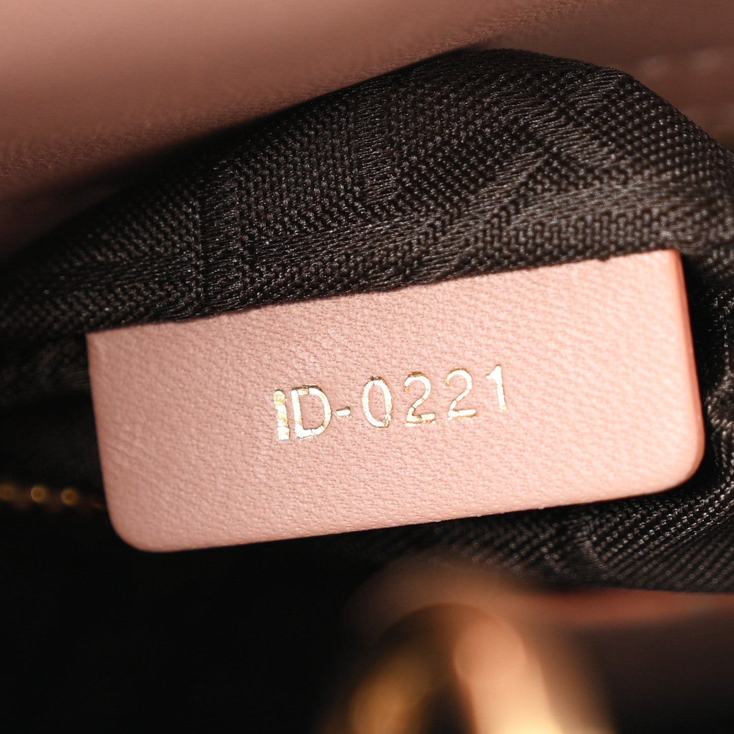 Lambskin Cannage Small My ABCDior Lady Dior Fard