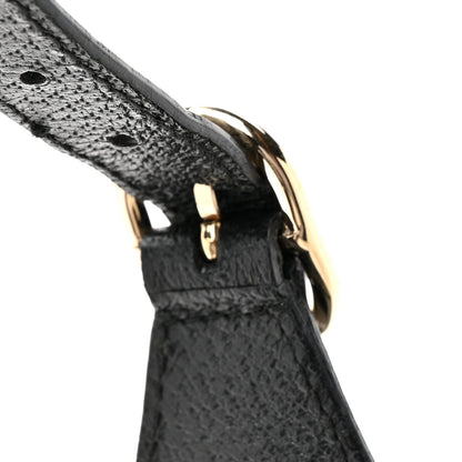 Monogram Small Jackie O Hobo Black
