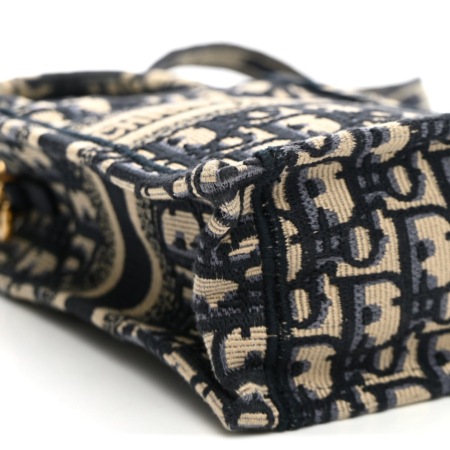 Oblique Mini Book Tote Phone Bag Blue