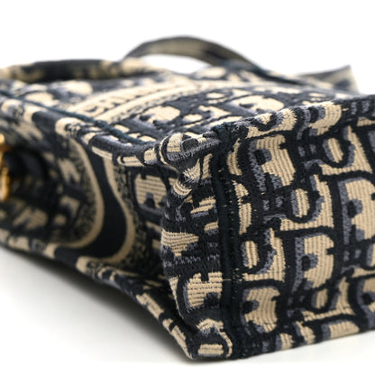 Oblique Mini Book Tote Phone Bag Blue