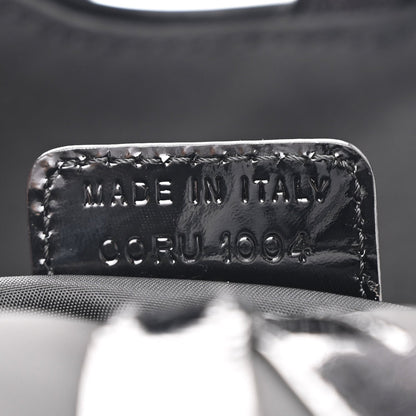 Nylon Saddle Bag Black