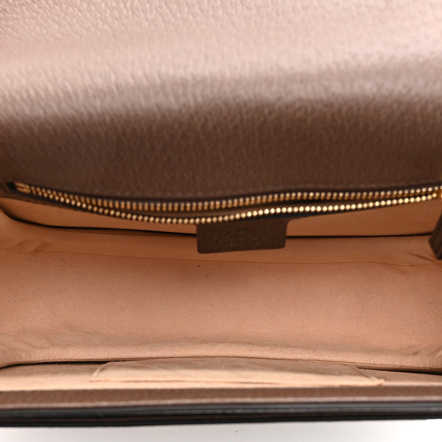 GG Supreme Monogram Web Small Ophidia Flap Messenger Bag Brown