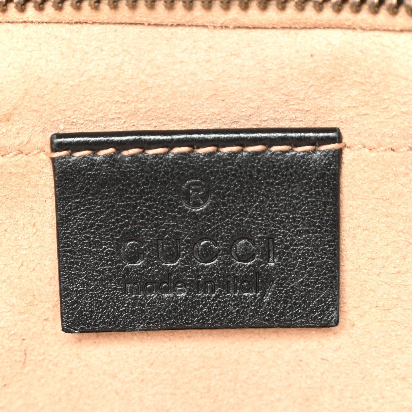 Calfskin Matelasse Small GG Marmont Chain Shoulder Bag Black