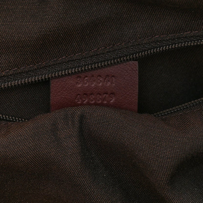 Guccissima Medium Sukey Boston Chocolate