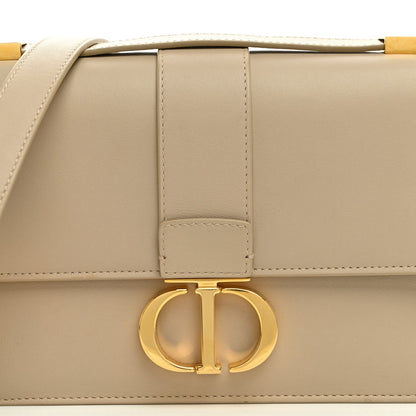 Smooth Calfskin 30 Montaigne Flap Bag Beige