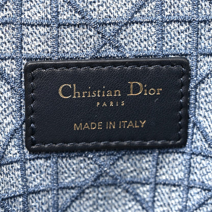 Denim Cannage Small Caro Bag Blue