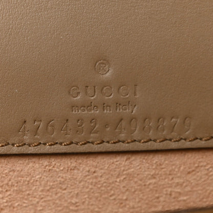 GG Supreme Monogram Super Mini Dionysus Shoulder Bag Taupe