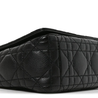 Calfskin Cannage Small Caro Bag Black