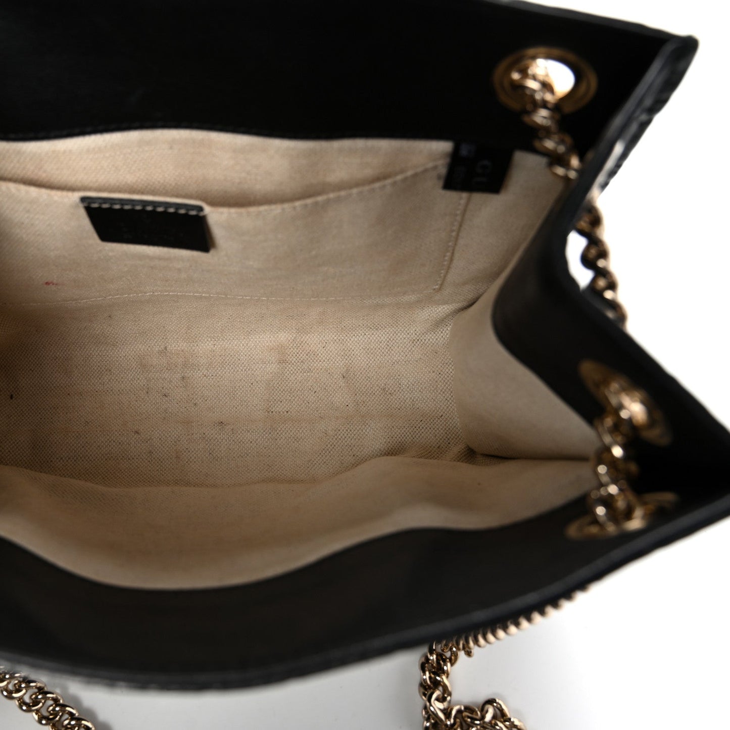 Guccissima Small Emily Shoulder Bag Black