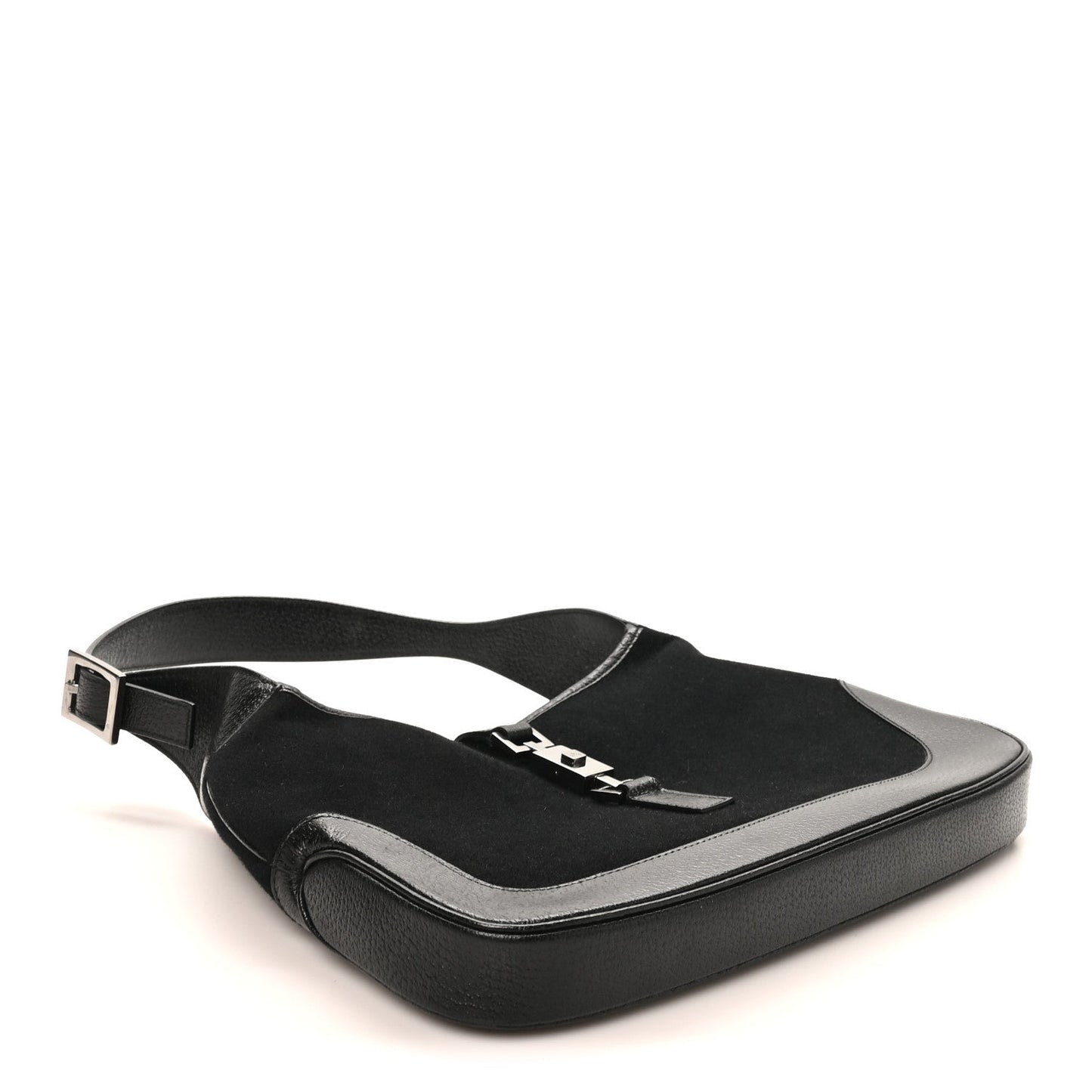 Felt Jackie O Hobo Black