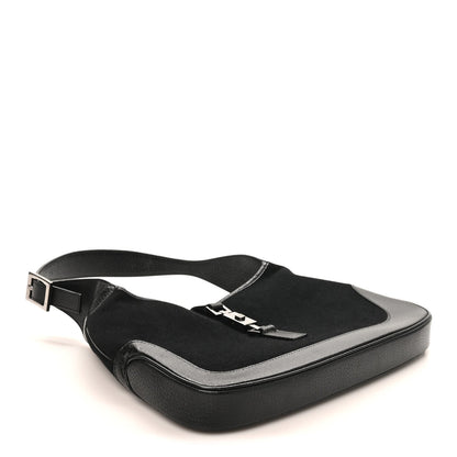Felt Jackie O Hobo Black