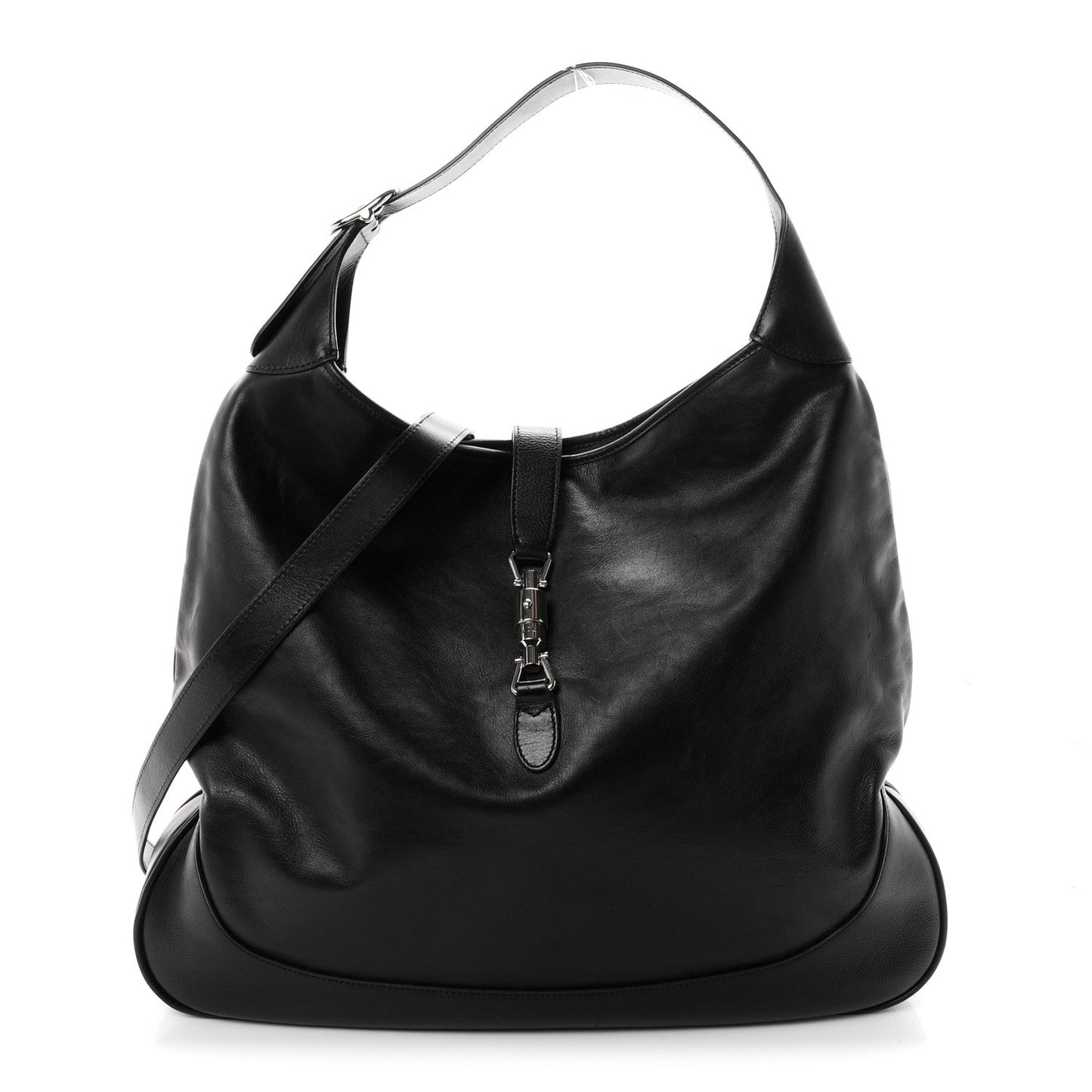 Calfskin Large Jackie 1961 Shoulder Bag Black