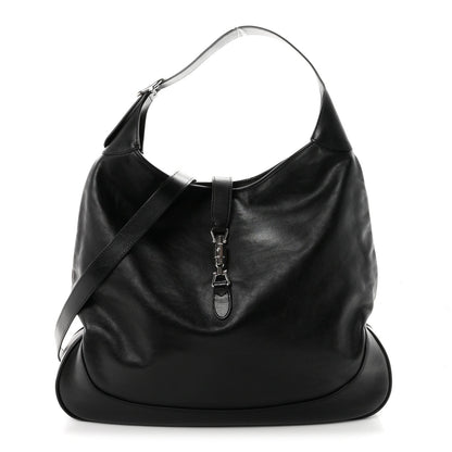 Calfskin Large Jackie 1961 Shoulder Bag Black