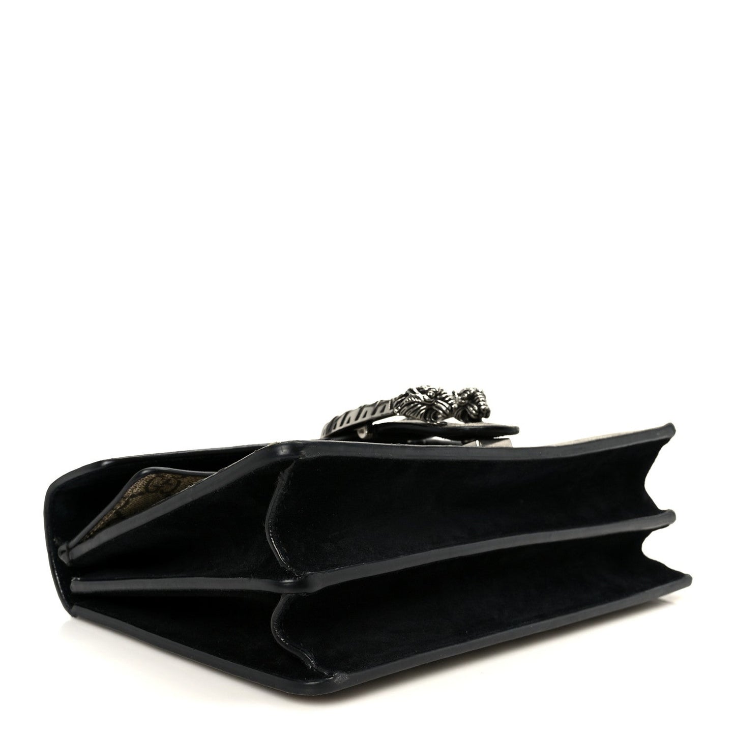GG Supreme Monogram Small Dionysus Shoulder Bag Black