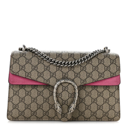 GG Supreme Monogram Small Dionysus Shoulder Bag Pink