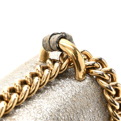 Galassia Small Padlock Shoulder Bag Platino