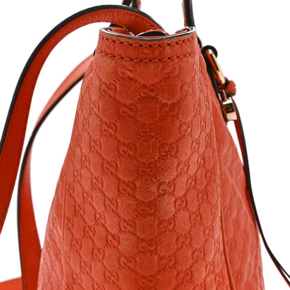 Microguccissima Small Bree Tote Sun Orange