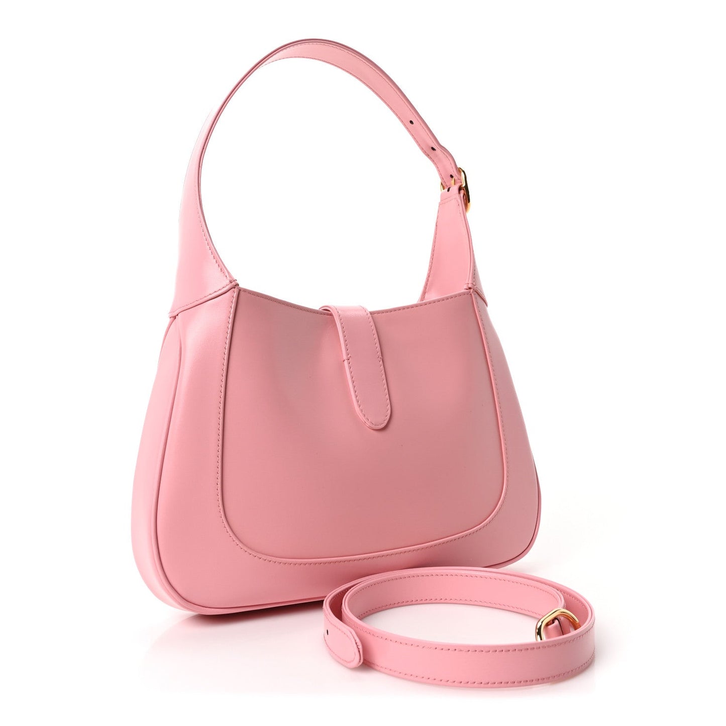 Boarded Dyana Lux Calfskin Small Jackie 1961 Hobo Wild Rose