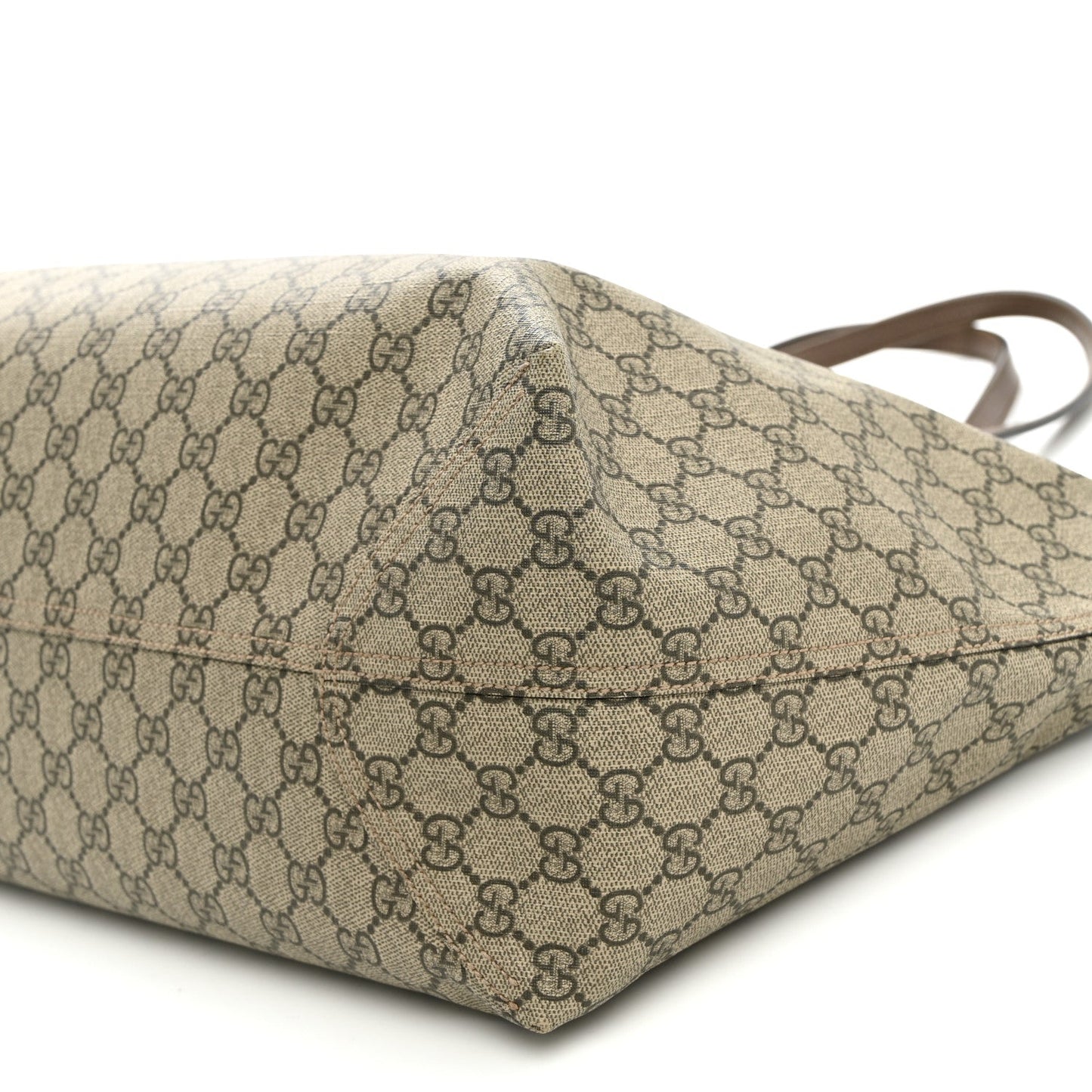 GG Supreme Monogram Medium Ophidia Shopping Tote Ebony