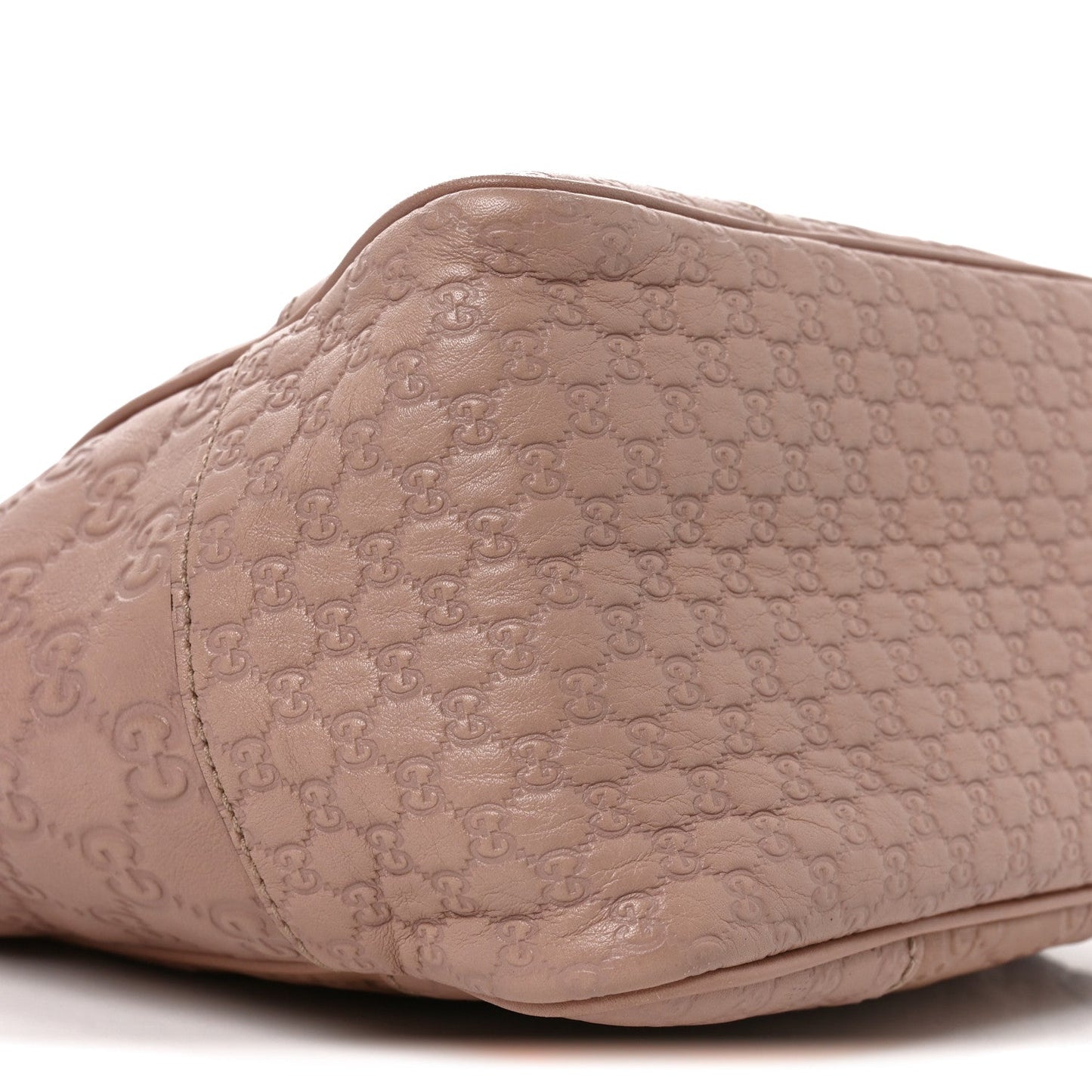 Guccissima Small Bree Zippered Tote Soft Pink