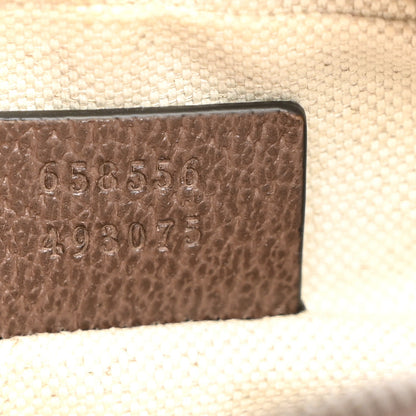 GG Supreme Monogram Mini Neo Vintage Double Zip Messenger Bag Beige New Acero Crop