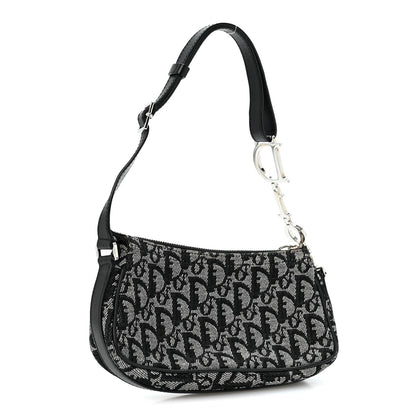 Monogram Shoulder Bag Pochette Blue