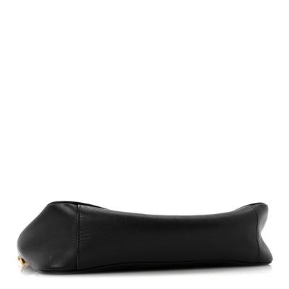Calfskin Matelasse Small GG Marmont Shoulder Bag Black
