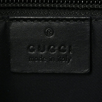 GG Supreme Monogram Web Messenger Bag Black