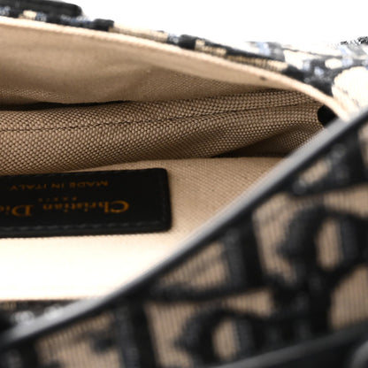 Oblique Mini Saddle Bag Blue