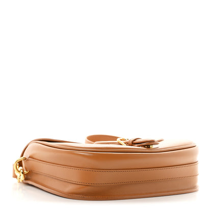 Box Calfskin Medium Bobby Flap Camel