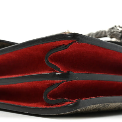GG Supreme Monogram Small Dionysus Shoulder Bag Red