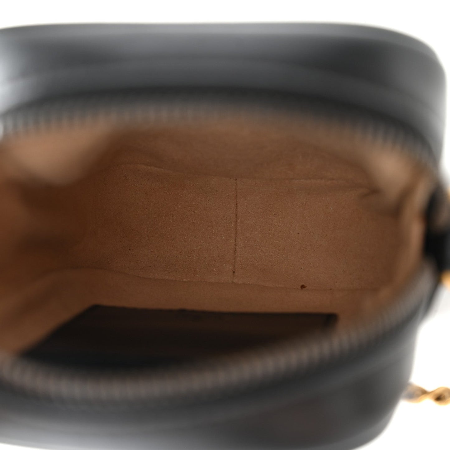 Calfskin Matelasse Mini GG Marmont Crossbody Bag Black