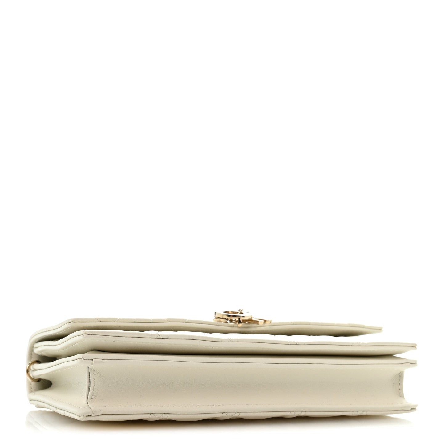 Lambskin Cannage Mini My Dior Bag Latte