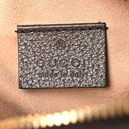 GG Supreme Monogram Web Mini Ophidia Round Shoulder Bag Brown