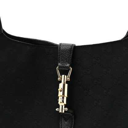 Monogram Small Jackie O Hobo Black