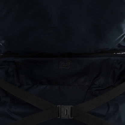 GG Supreme Monogram Textured Dollar Calfskin Web Small Savoy Cabin Trolley Beige Blue