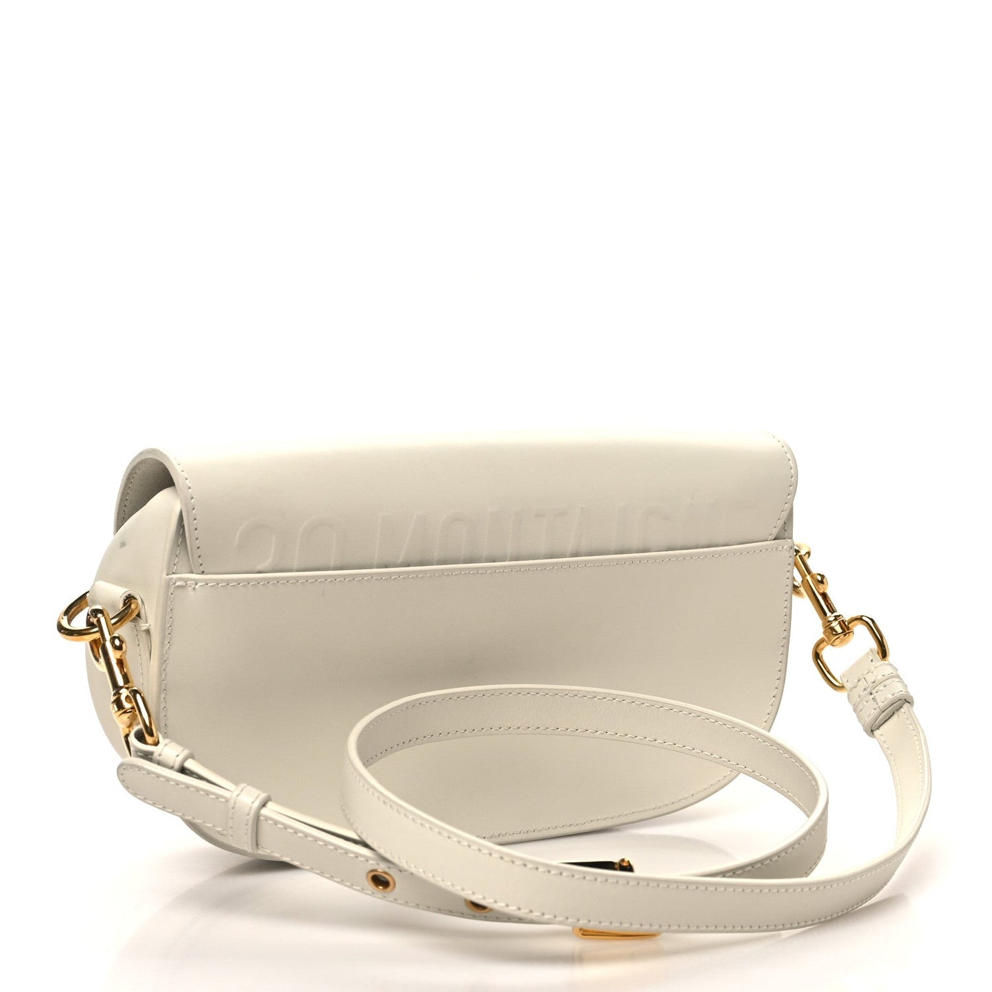 Box Calfskin East West Bobby Bag Latte