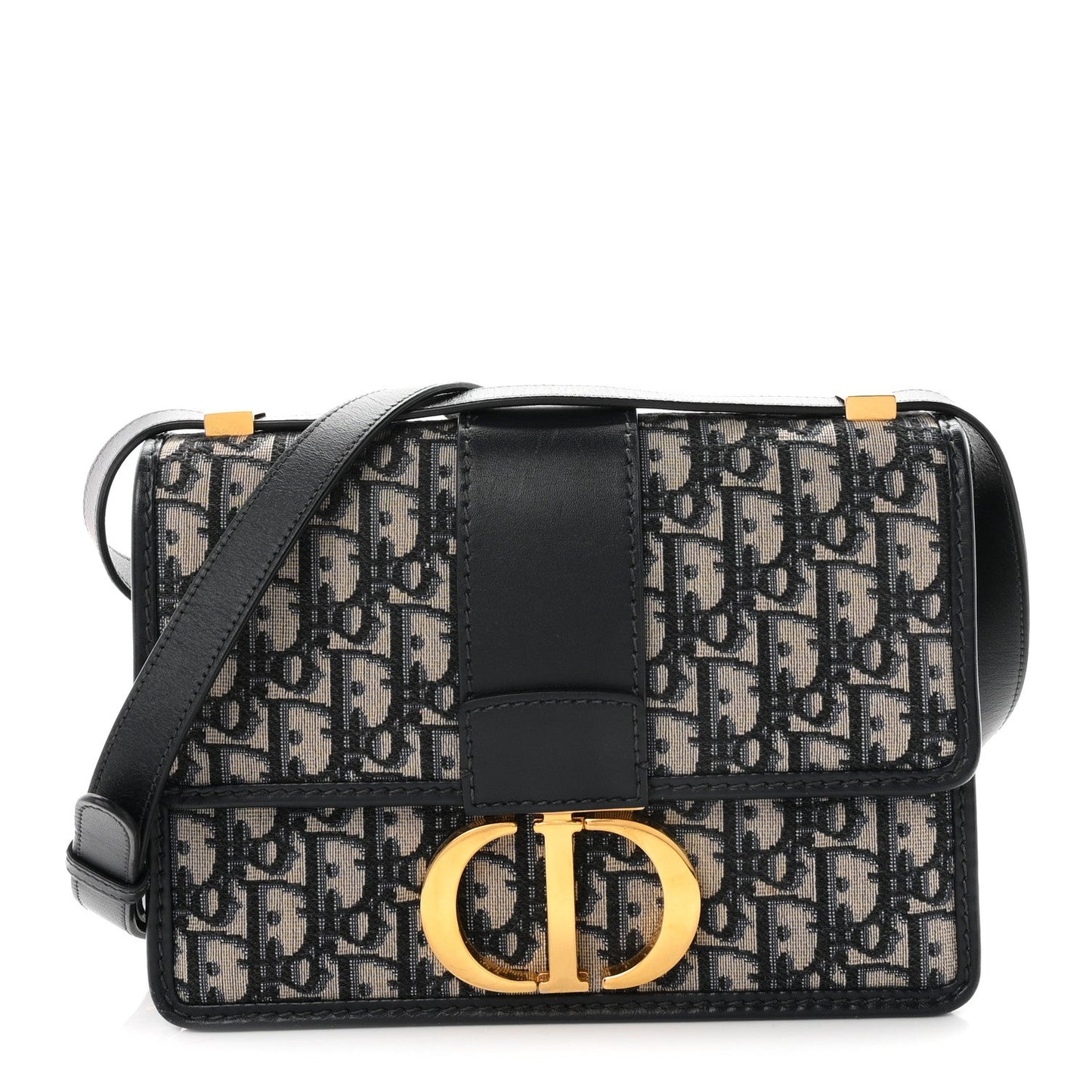 Oblique 30 Montaigne Flap Bag Blue