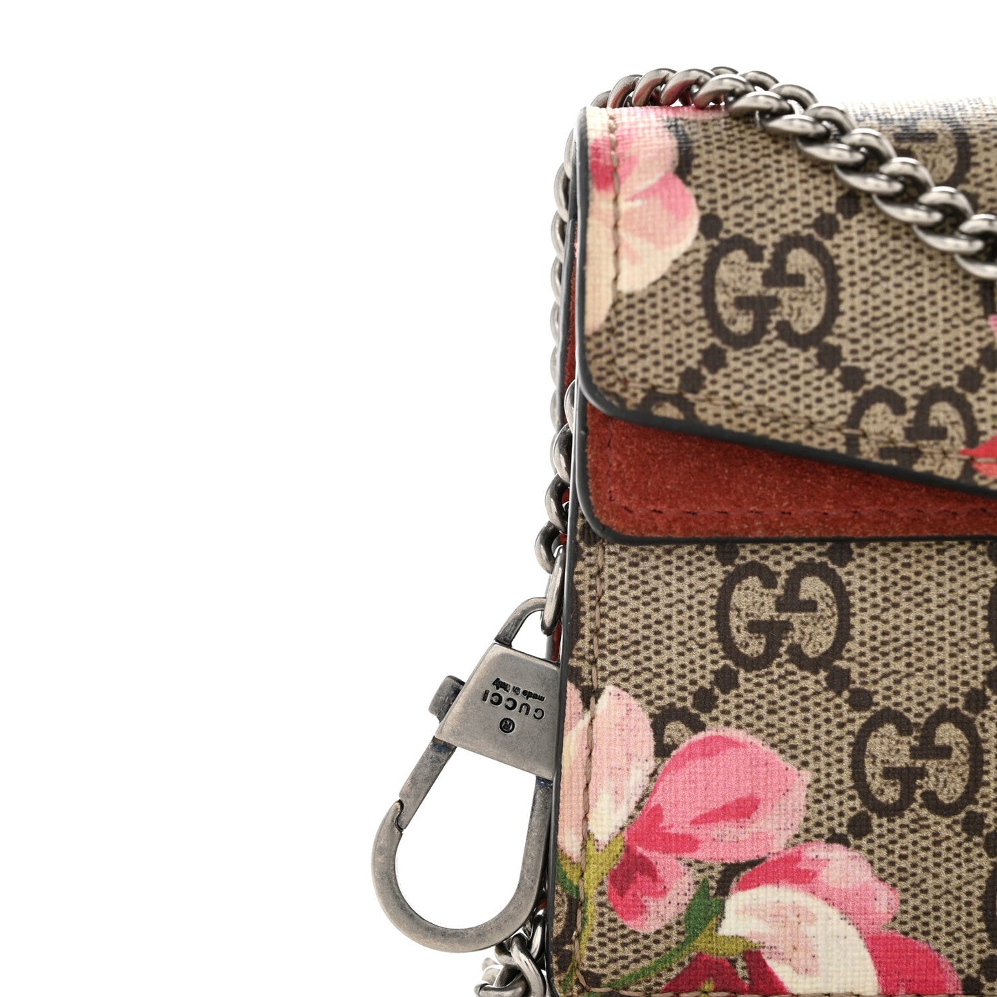 GG Supreme Monogram Blooms Super Mini Dionysus Shoulder Bag Beige Multicolor Dry Rose Beige Multicolor Dry Rose