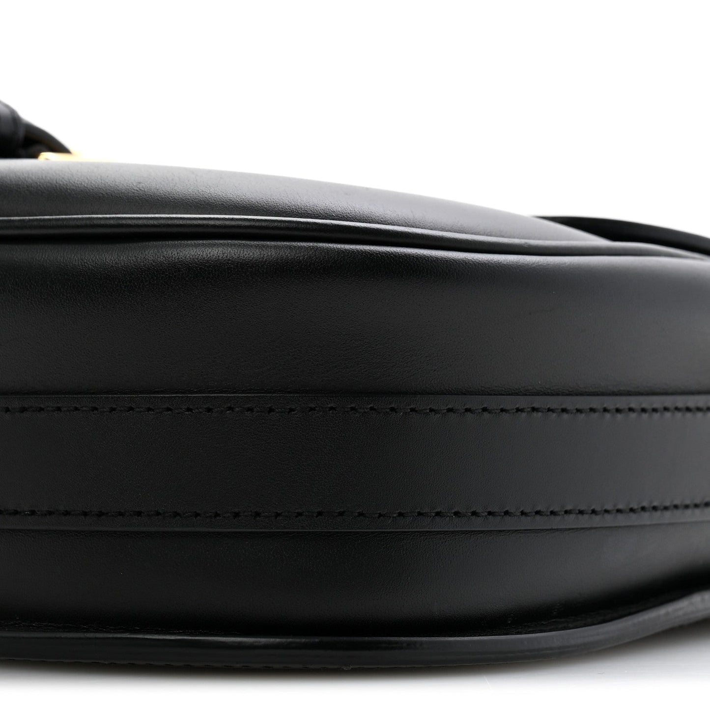 Box Calfskin Medium Bobby Flap Black