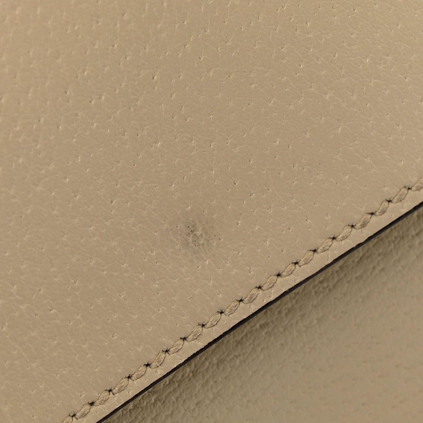 Textured Calfskin Crystal Small Dionysus Shoulder Bag Mystic White