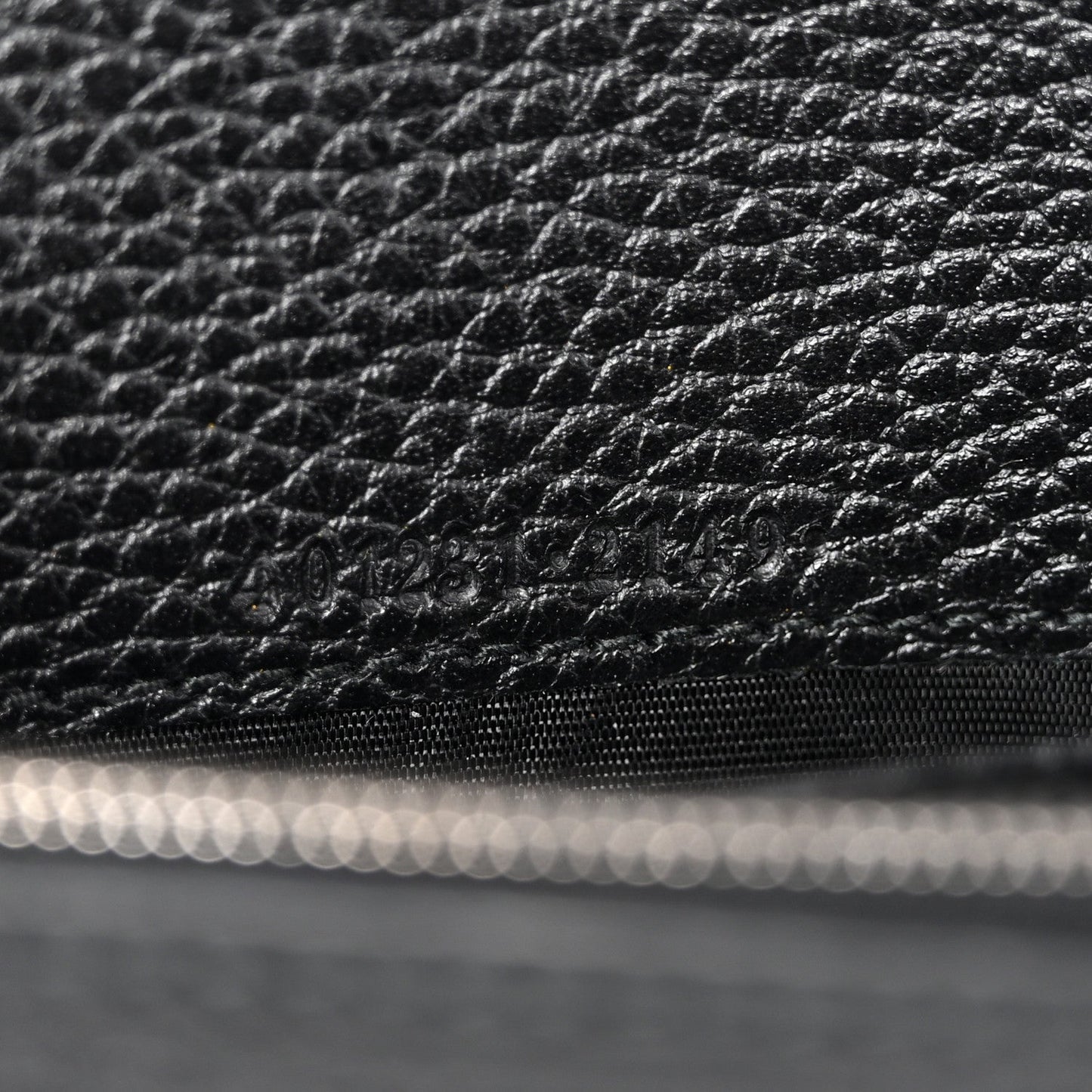 Calfskin Mini Dionysus Chain Wallet Black