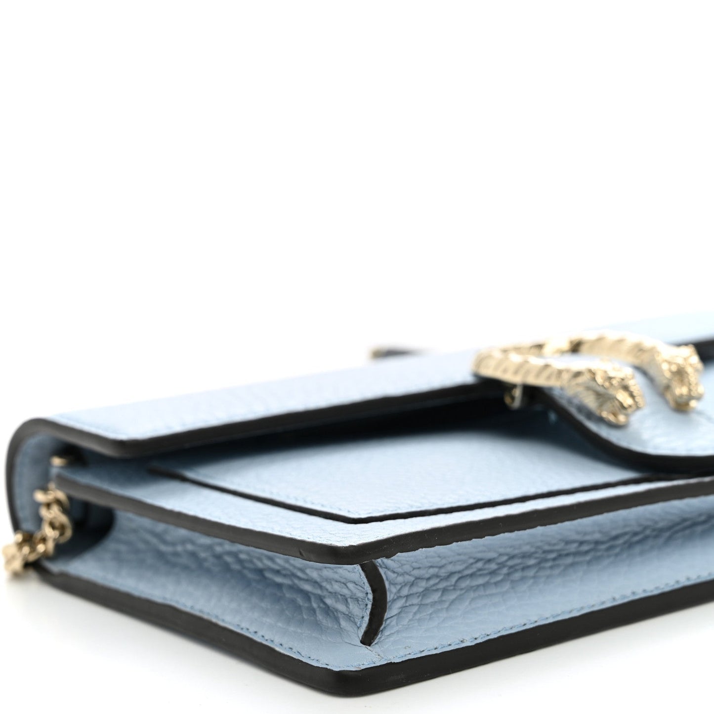Calfskin Dionysus NM Chain Wallet Porcelain Light Blue