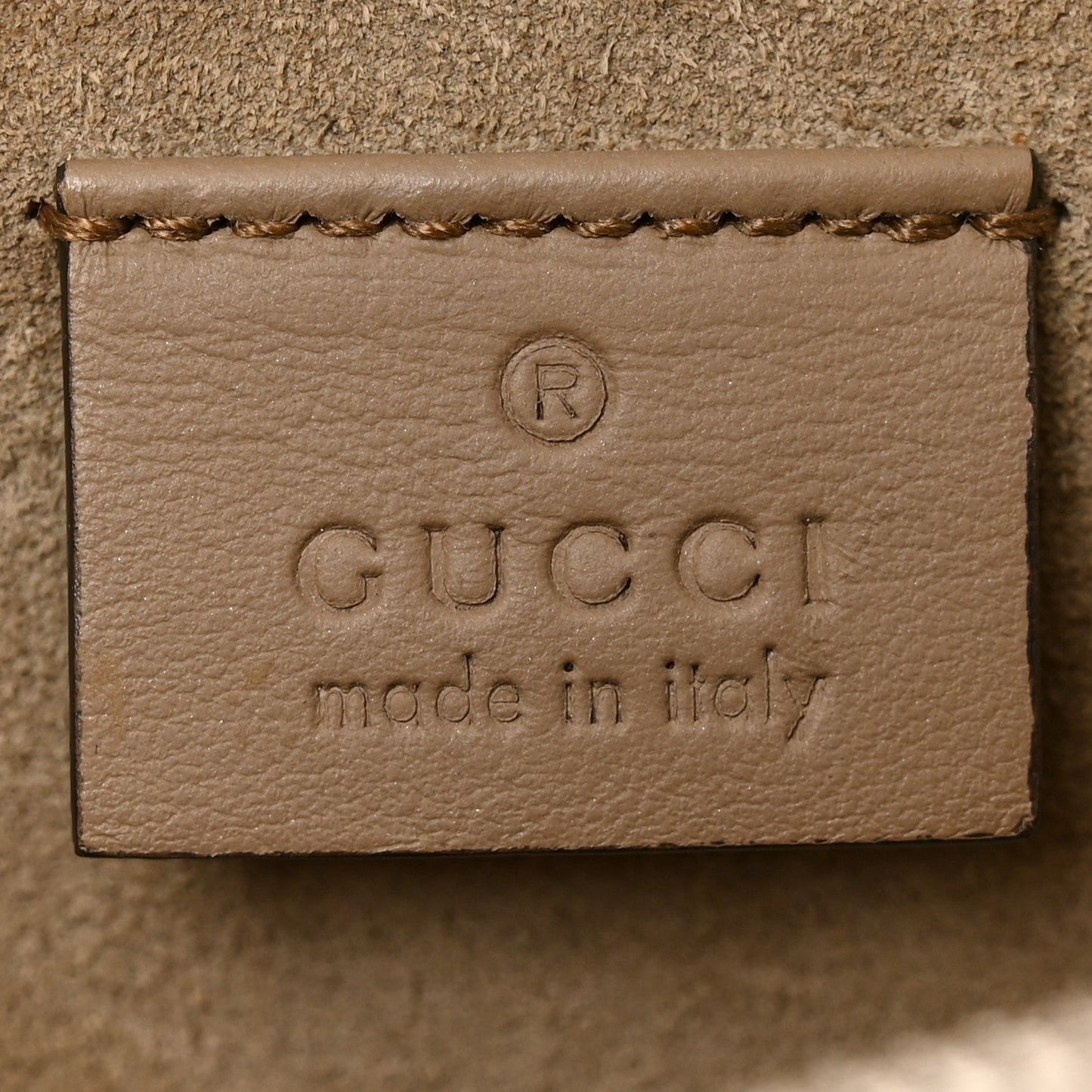 GG Supreme Monogram Medium Dionysus Shoulder Bag Taupe Taupe