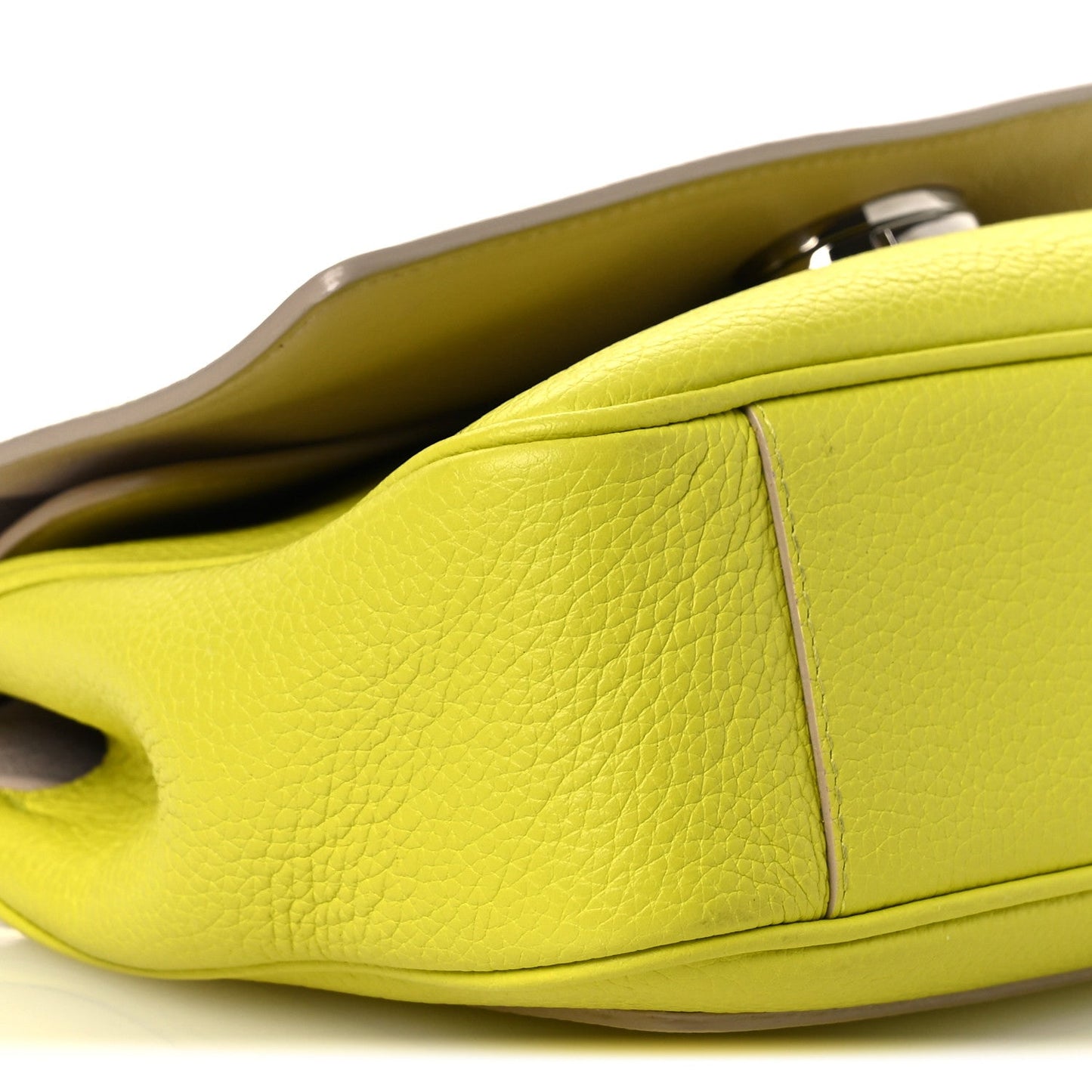 Bullcalf Mini Be Dior Flap Vert Acide