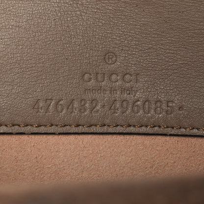 GG Supreme Monogram Super Mini Dionysus Shoulder Bag Taupe