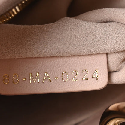 Lambskin Cannage Small My ABCDior Lady Dior Light Pink