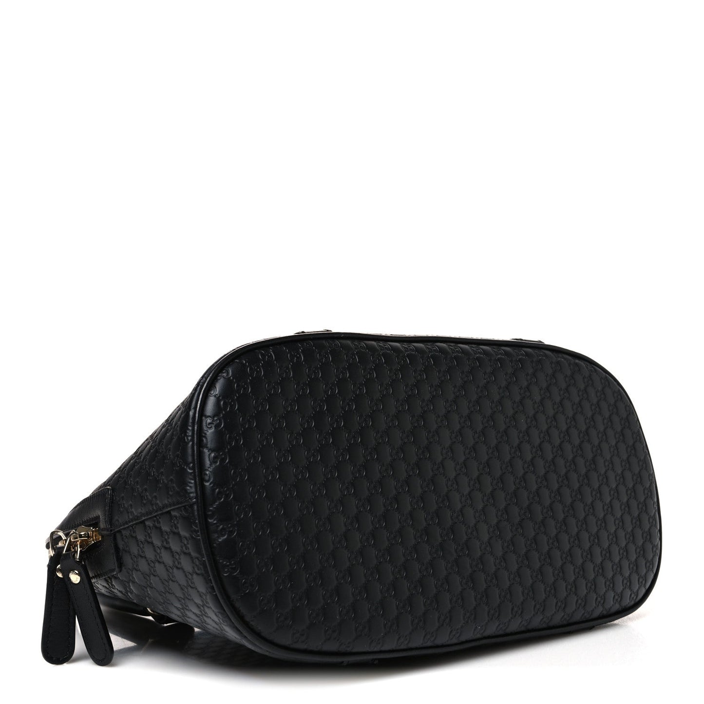 Microguccissima Medium Dome Bag Black